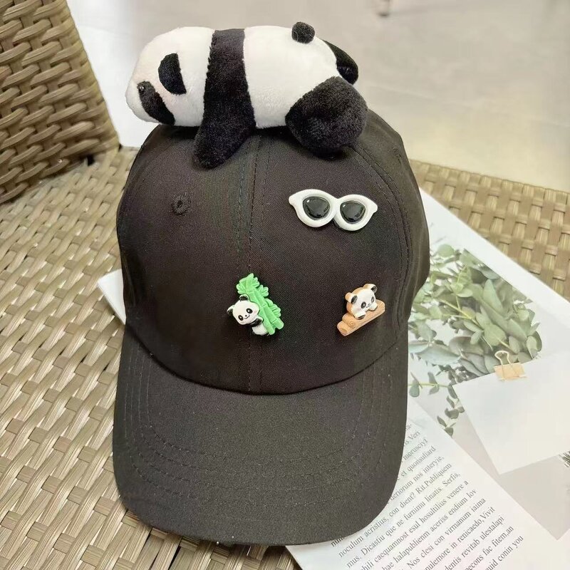 Baseball Cap Manufacturer - Customized Sporty Argyle Kids Caps Breathable Waterproof Cotton Blank Embroidery Panda Logo Adjustable