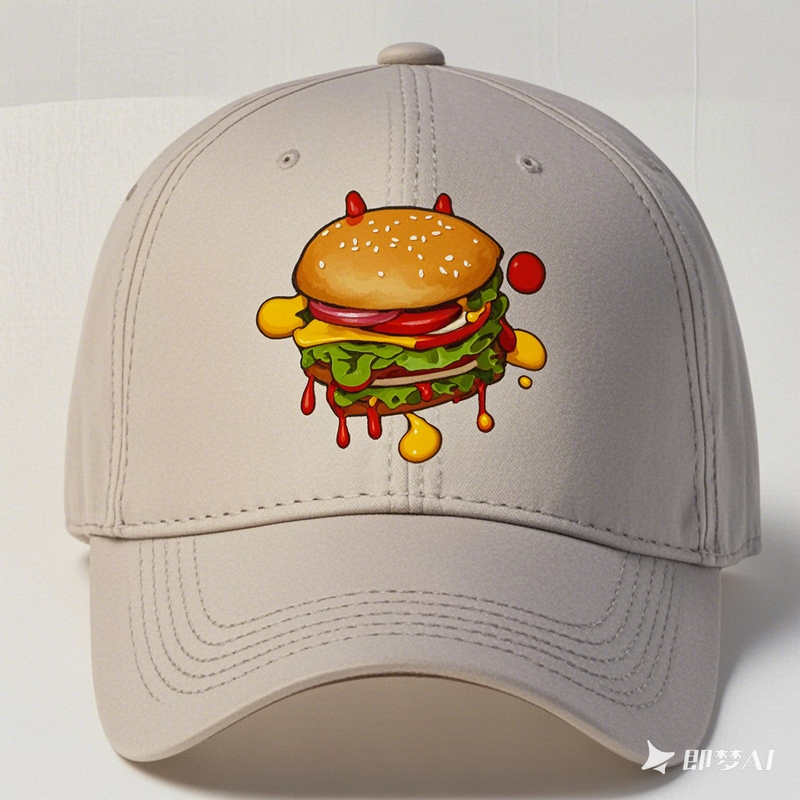 Baseball Cap Manufacturer - Custom Style All Cotton Retro Printing Cartoon Chip Logo Waterproof Velour Bows