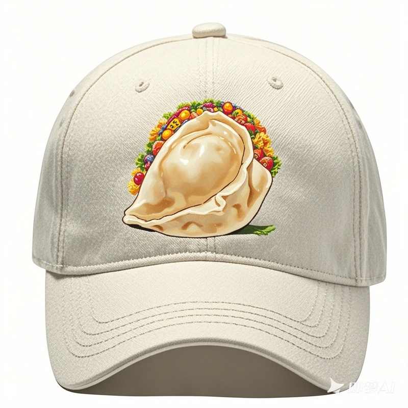 Baseball Cap Manufacturer - Gourmet Churro Pattern LOGO Fitted Custom Style Chinese Retro Printing All Cotton Waterproof