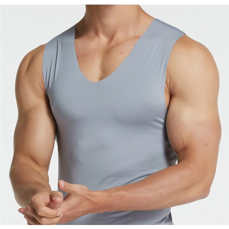 Stringer Tank Top Manufacturer - High Quality Hot Sale Cotton Sports Men Gym Fitness