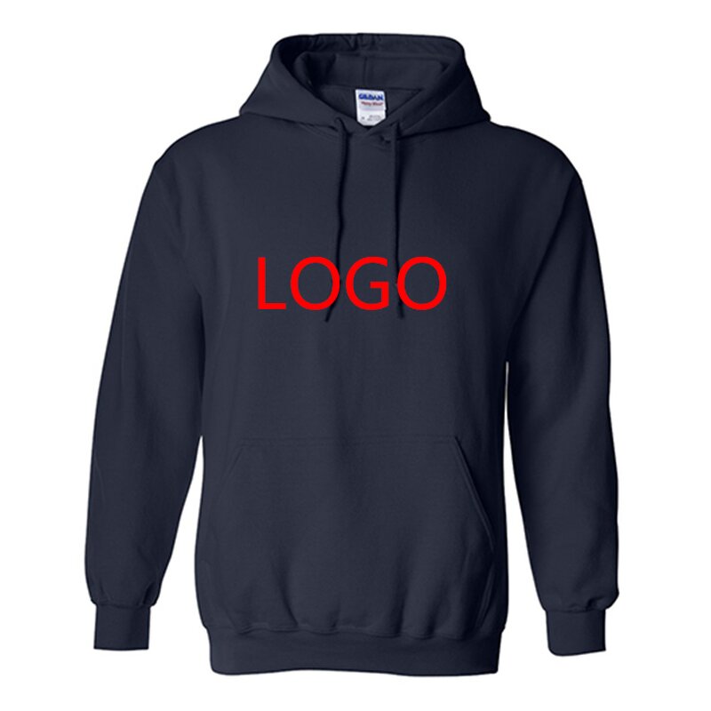 Hoodies Manufacturer - High Quality Men Unisex Sweatshirt Custom Logo 50% Cotton 50% Polyester Over Size Crop