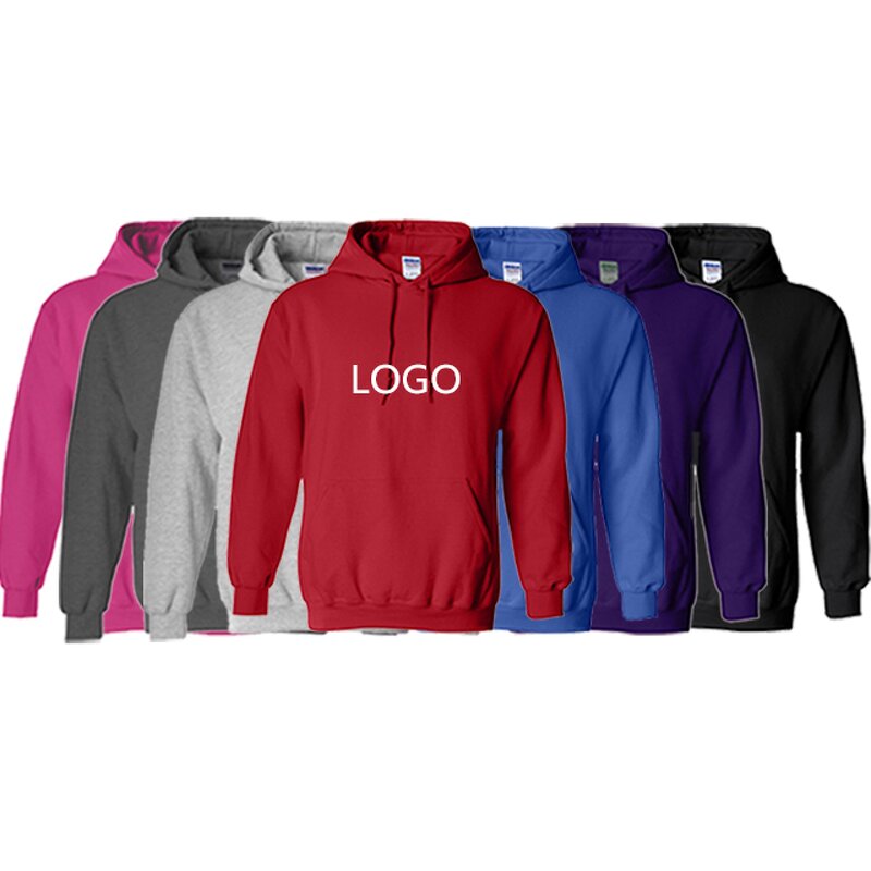 Hoodies Manufacturer - High Quality Blank Sublimation Men Custom Unisex Custom Logo 50%cotton 50%polyester