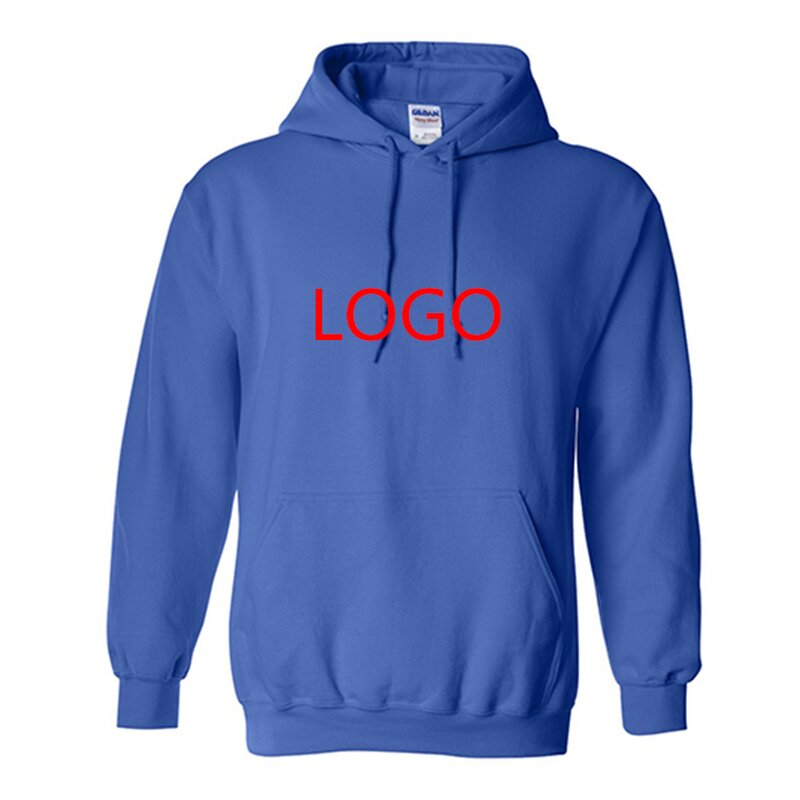 Pullover Hoodies Manufacturer - New Design Custom Logo 100% Cotton Mens Woven Crocheted Plain Dyed Lined Solid Autumn Eco-Friendly