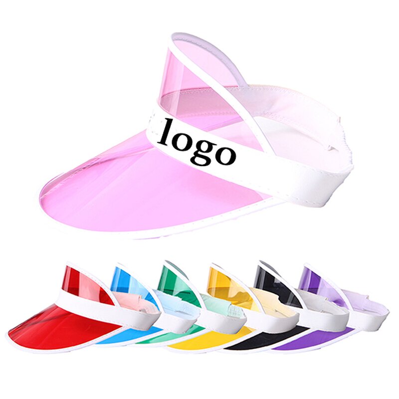 Sun Visor Hat Manufacturer - High Quality Fashion Summer Plastic Uv