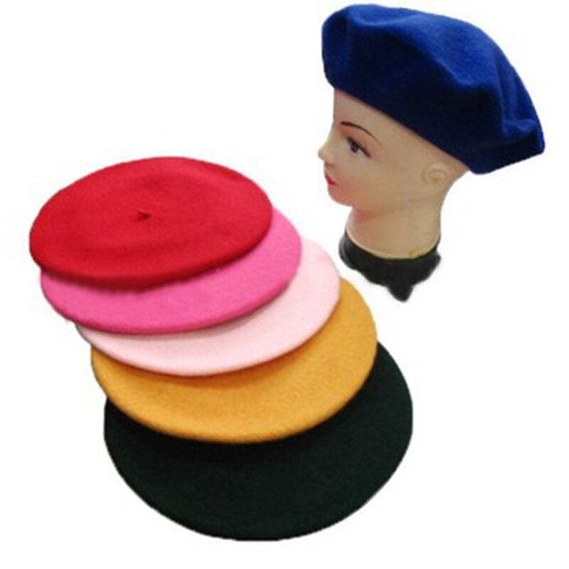 Beret Hat Manufacturer - High Quality Custom Embroidered 100% Wool for Sale for Women