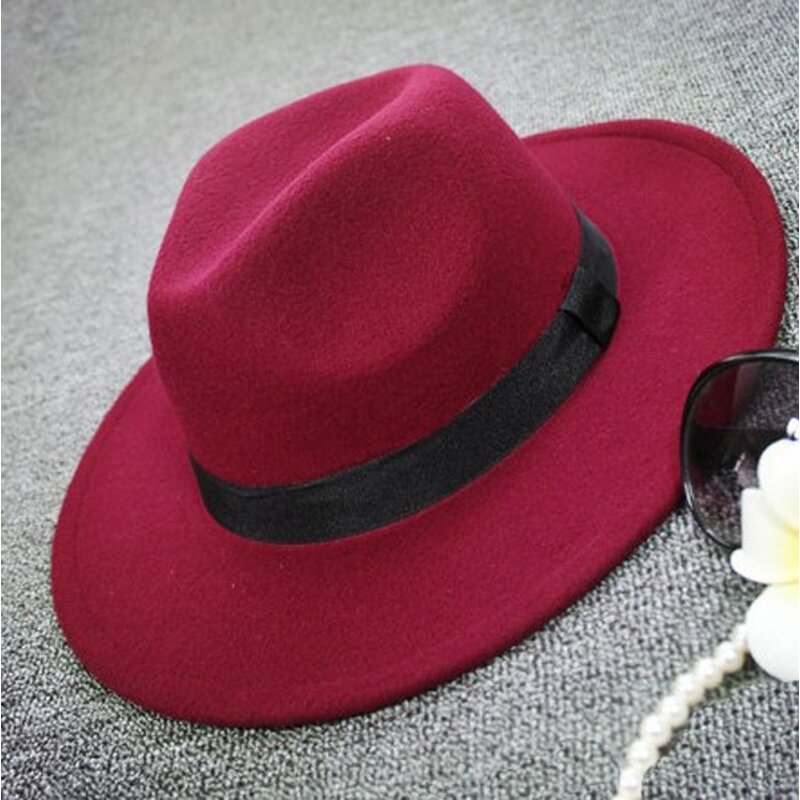 Felt Fedora Hat Manufacturer - The Latest Lady Felt Floppy Hat Wholesale