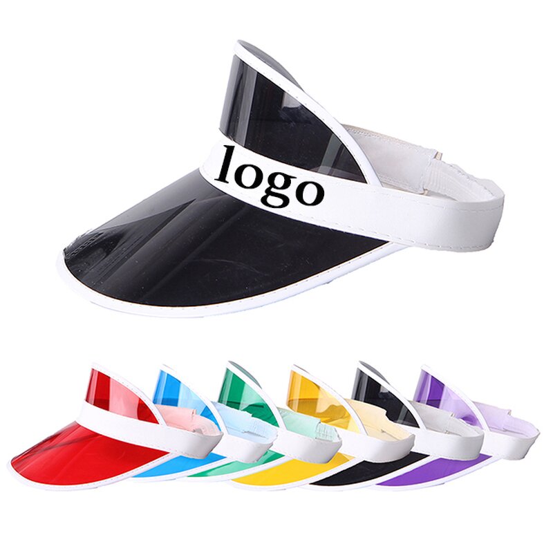 Sun Visor Hat Manufacturer - High Quality Fashion Summer Plastic Uv