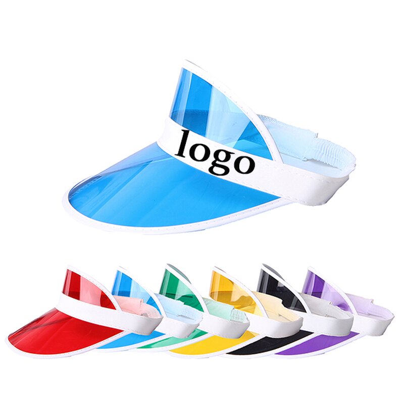 Sun Visor Hat Manufacturer - High Quality Fashion Summer Plastic Uv