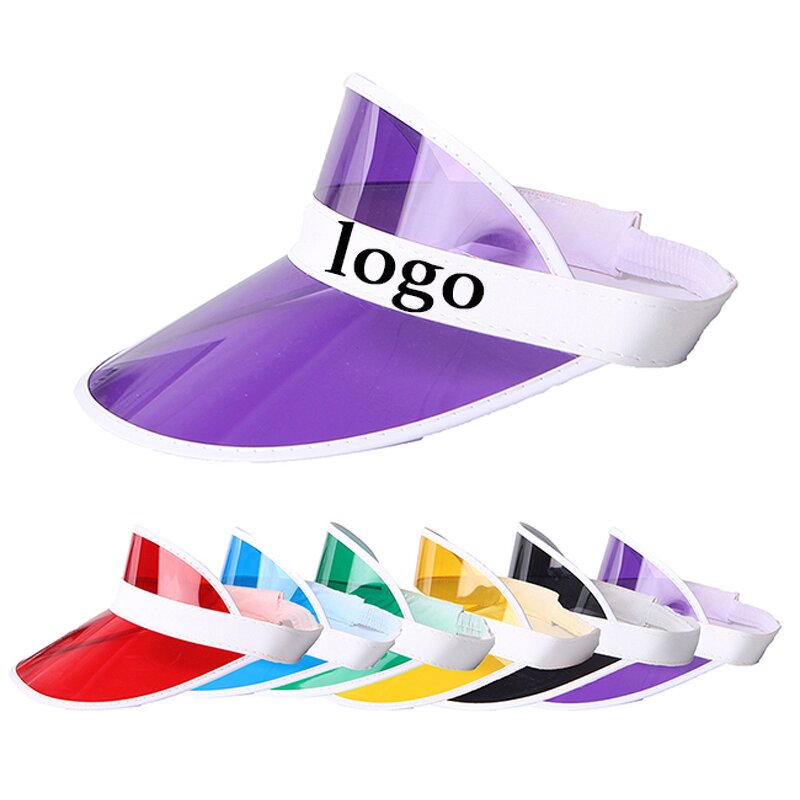 Sun Visor Hat Manufacturer - High Quality Fashion Summer Plastic Uv