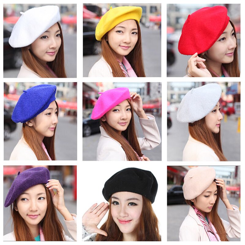 Beret Hat Manufacturer - Hot Sale 100% Wool Summer for Women Outdoor Use