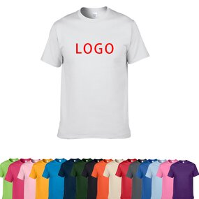 T-shirt Manufacturer - Wholesale Security Short Sleeve Blank 100% Cotton Casual Plain Dyed Spring Summer Autumn Customizable