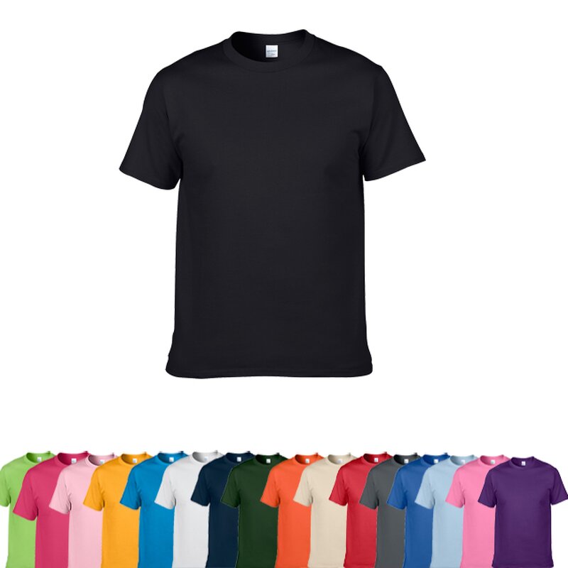 T-Shirt Manufacturer - High Quality Blank 100% Cotton Plain Custom Printing Your Own Brand Logo Oversize