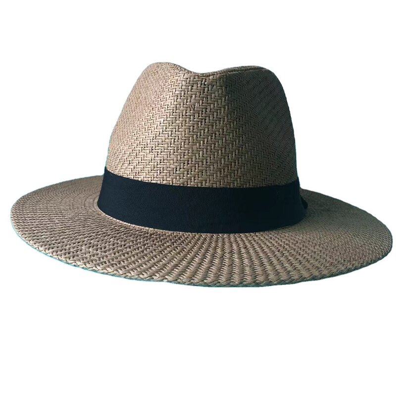 Straw Hat Manufacturer - Stylish Unisex Natural With Bow Detail Feminine Beach Accessory for Adults