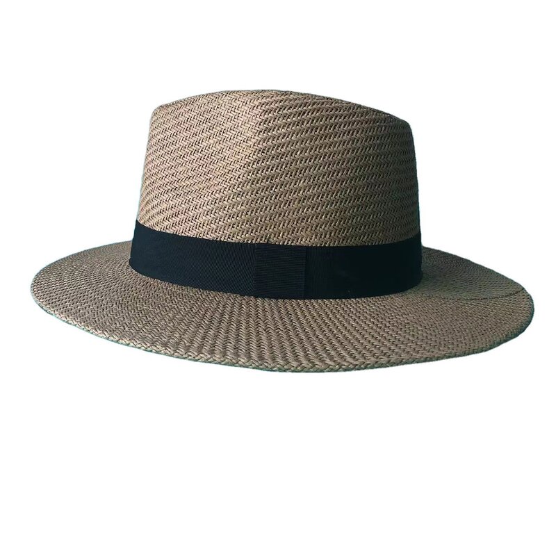Straw Hat Manufacturer - Stylish Unisex Natural With Bow Detail Feminine Beach Accessory for Adults