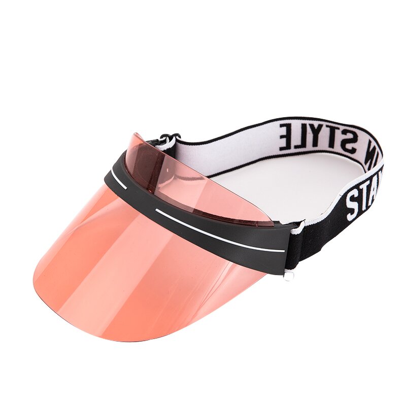 Visor Cap Manufacturer - High Quality Colorful Custom PVC Elastic Band Transparent Visor Caps