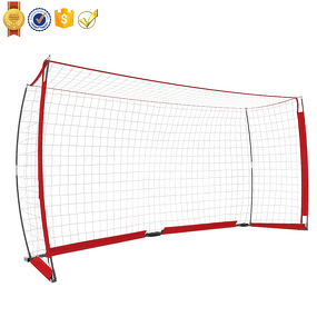 Soccer Goal Manufacturer - Portable 24*8FT Rugged With Tote Bag Customized Perfect for Children and Adult