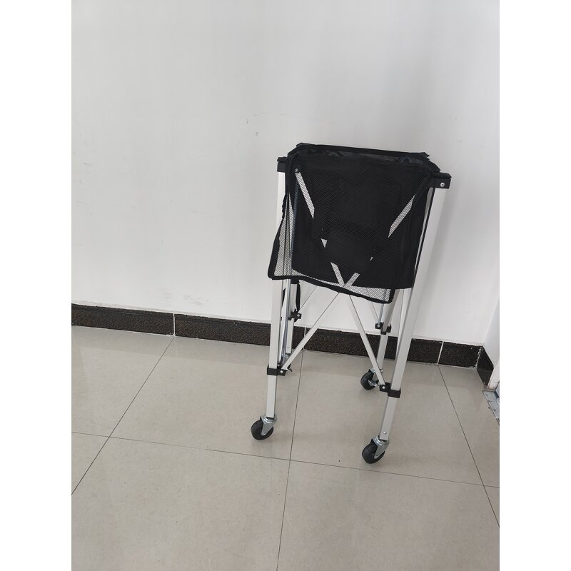 Tennis Pickleball Cart Manufacturer - Portable Square Steel Tube Aluminum with Customized Logo for Training Outdoor Indoor