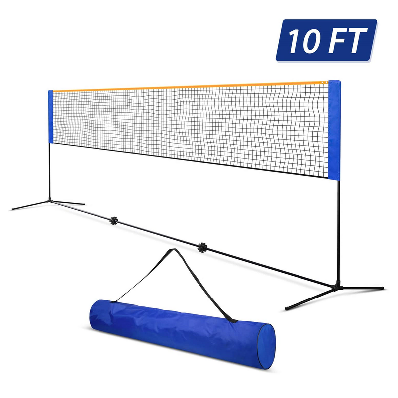 Badminton Net Set Manufacturer - Height Adjustable Portable Football Volleyball Soccer Pickleball Tennis Easy Setup