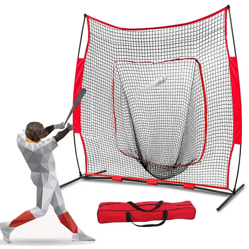 Softball Baseball Net Manufacturer - Hot Sale Portable Customized Logo for Indoor Outdoor Training
