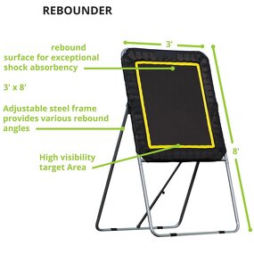 Lacrosse Rebound Net Trainers Manufacturer - High Quality Simple Portable Durable Lacrosse Goal Net