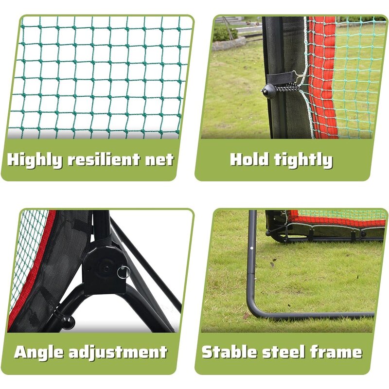 Lacrosse Rebounder Net Manufacturer - Baseball Practice Trainer Target Net Cricket for Training