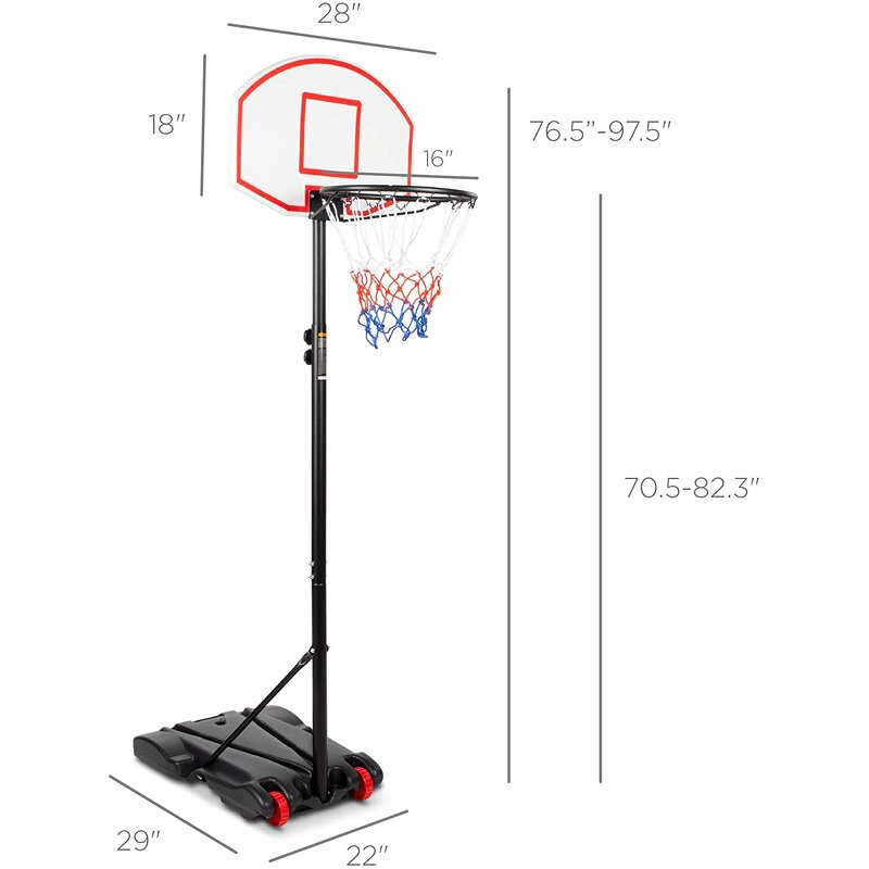 Basketball Hoop Manufacturer - BHS06A New Outdoor Mini Portable Target Eco-Friendly 10 Feet Stand
