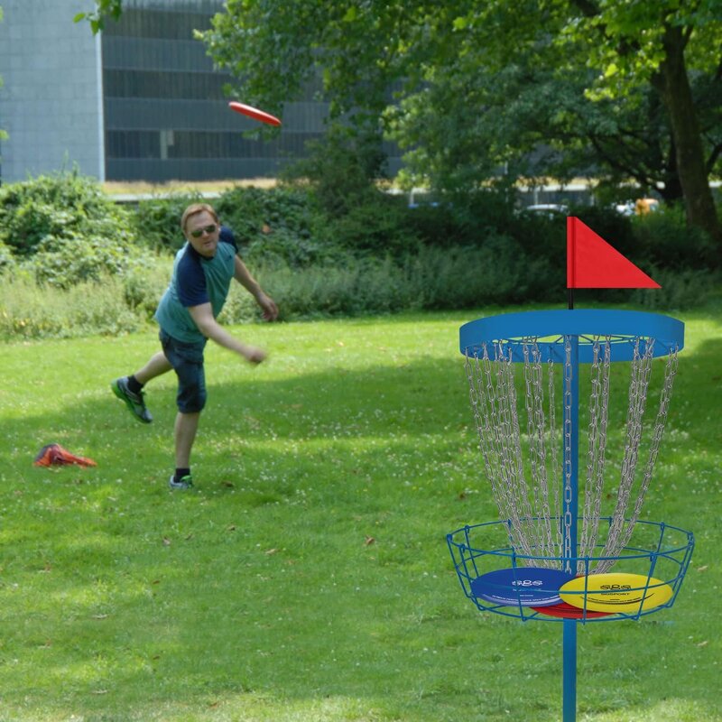 Disc Golf Basket Target Manufacturer - Factory Price Portable Flying Including Carry Bag for Outdoor Training