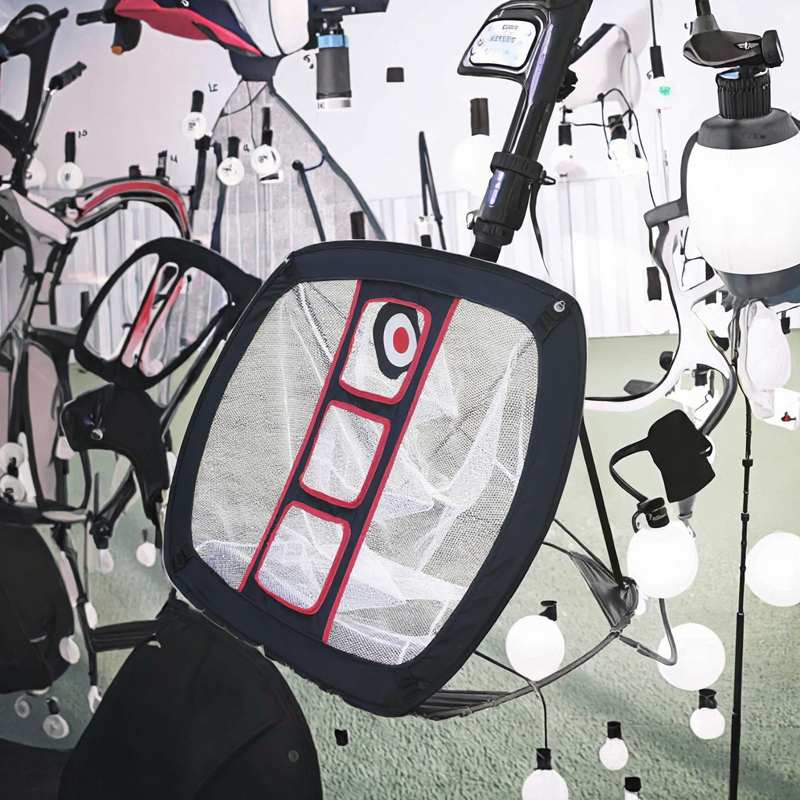 Golf Chipping Net Manufacturer - High Quality Net-05 Senior Flex Outdoor Practice Swing Game Collapsible with Nylon Material Customizable Brand