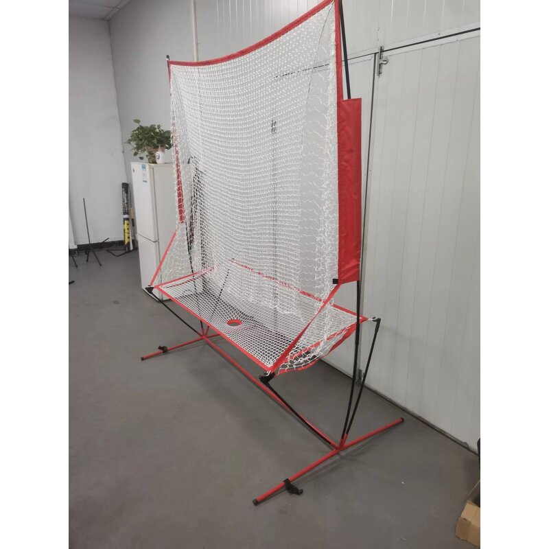 Tennis Net Manufacturer - Source Manufacturer Throwing Machine Practice Net Single Tennis Practice Net
