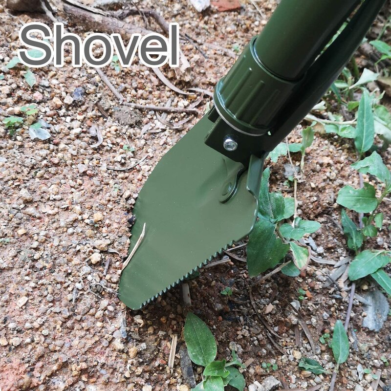 Camping Shovel Manufacturer - RGS02B High Quality Steel Shovel Spades for Farming Tools Tactical Shovel