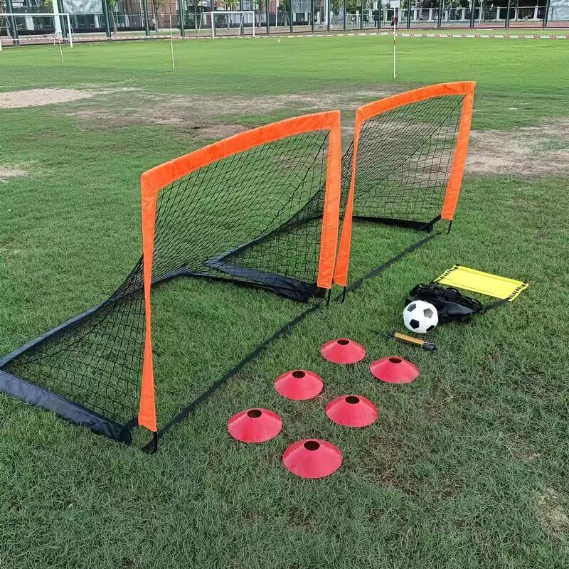 Soccer Goal Set Manufacturer - 4FT by 3FT Portable Kid Backyard Indoor Outdoor Youth Folding Practice Sports Pop up