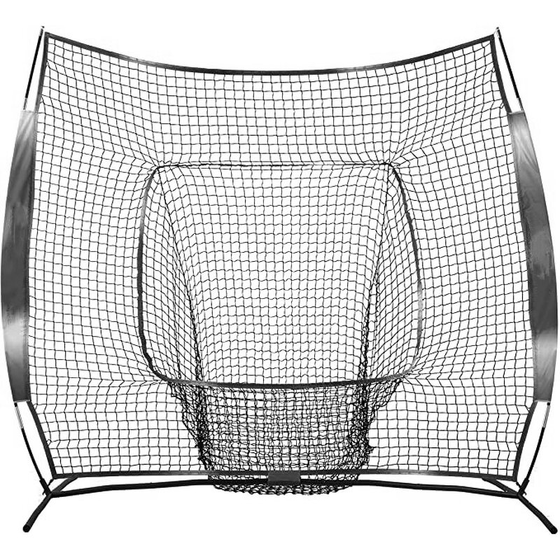 Baseball Net Manufacturer - Portable Training Cage Softball Practice Hitting Pitching High Quality 7FT by 7FT Golf Disc