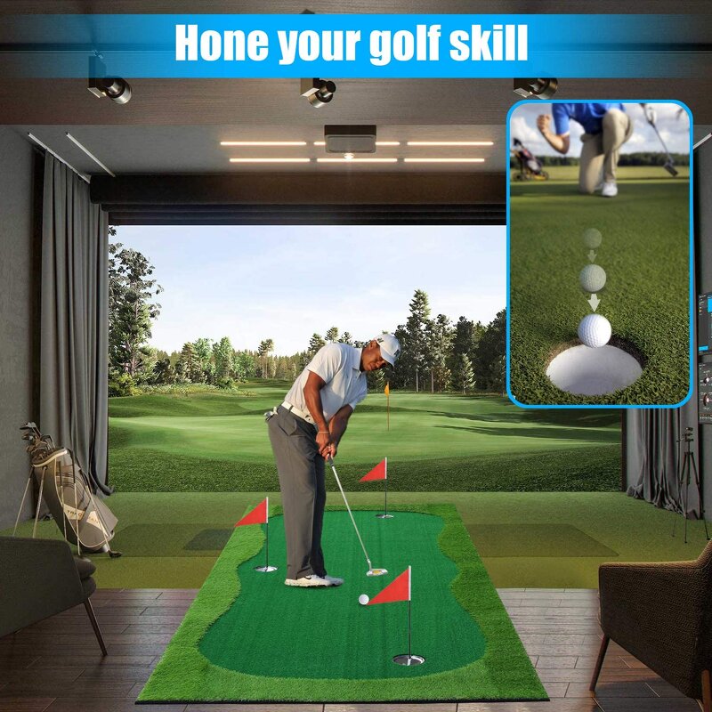 Golf Putting Green Manufacturer - GPG02A Wholesale Indoor Mini Golf Custom Putting Green Artificial Grass