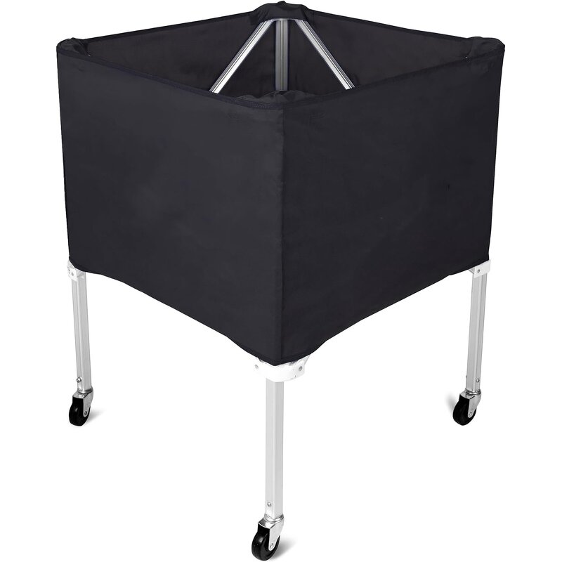 Ball Cart Manufacturer - Customized Logo Wholesale Portable Volleyball Basketball Football Soccer Tennis With Wheels