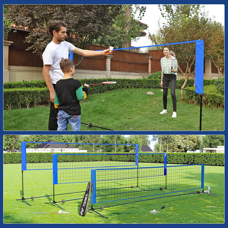 Badminton Net Manufacturer - Adjustable Foldable Volleyball Soccer Football Pickleball Tennis Easy Setup for Training