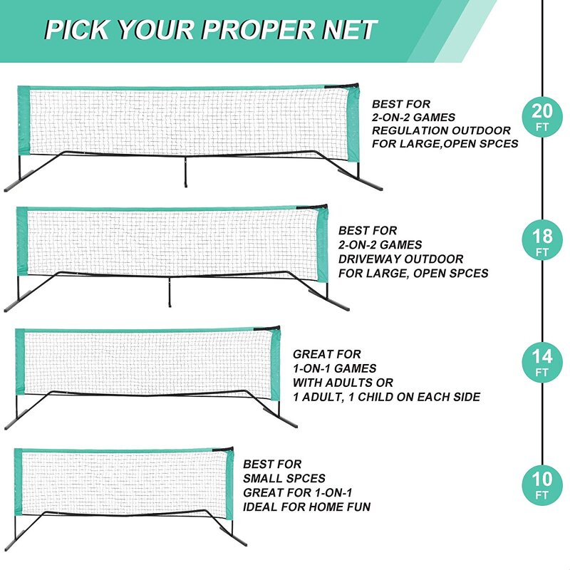 Tennis Badminton Net Manufacturer - Indoor and Outdoor Training Durable Portable 3.1M
