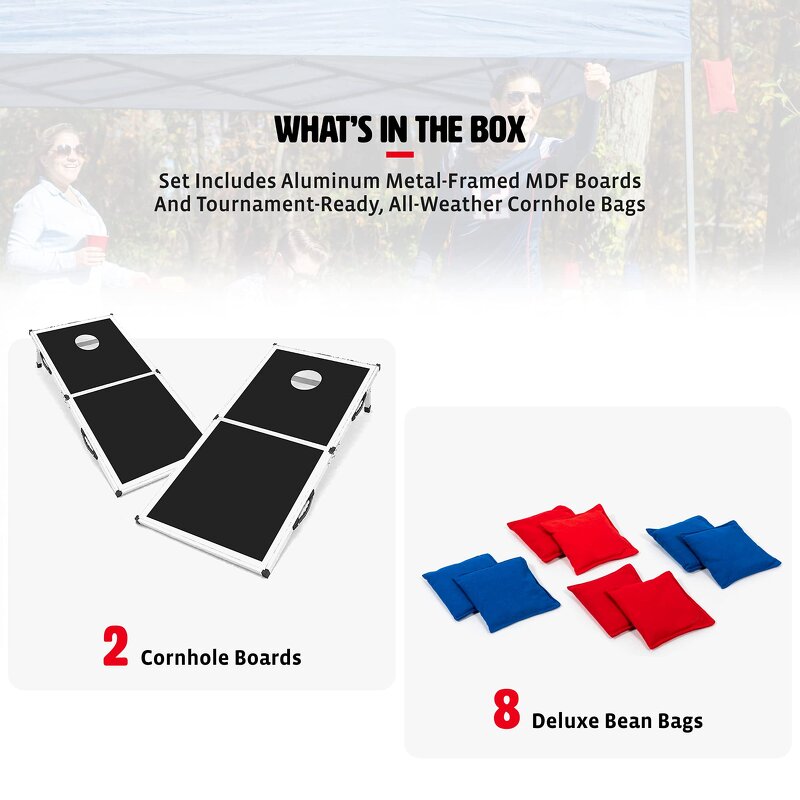 Corn Hole Set Manufacturer - Hot Selling 2x3ft Premium Customization Accepted Toss Bean Bags for Entertainment