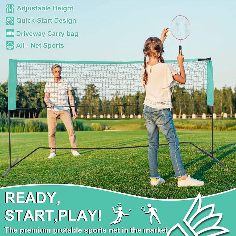 Badminton Net Manufacturer - JTN02G Low Price Customized Portable Professional High Post Beach Mini Kid Voetbal Football Tennis for Court