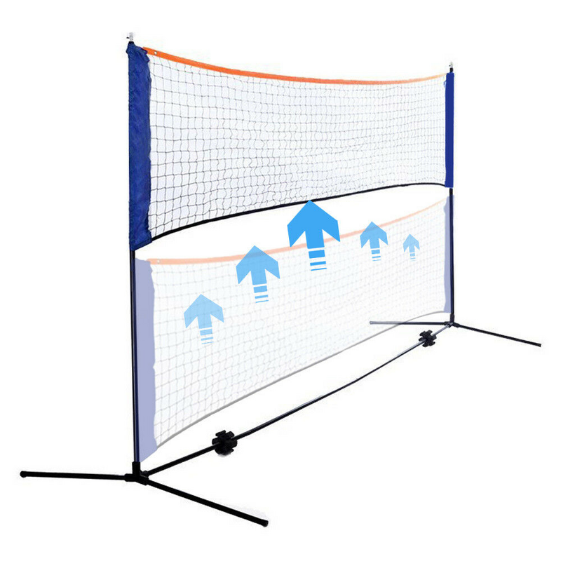 Badminton Net Manufacturer - Durable Pickleball Net Height Adjustable Portable for Volleyball Soccer Sports Net With Poles