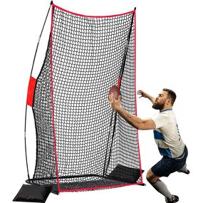 Football Throwing Net Manufacturer - Training Equipment Practice Quarterback Net American Football Trainer