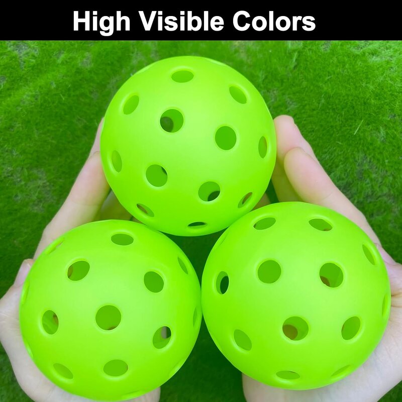 Pickleball Balls Manufacturer - High Quality USAPA Outdoor Indoor 40 Holes 26 Holes with Customized Logo