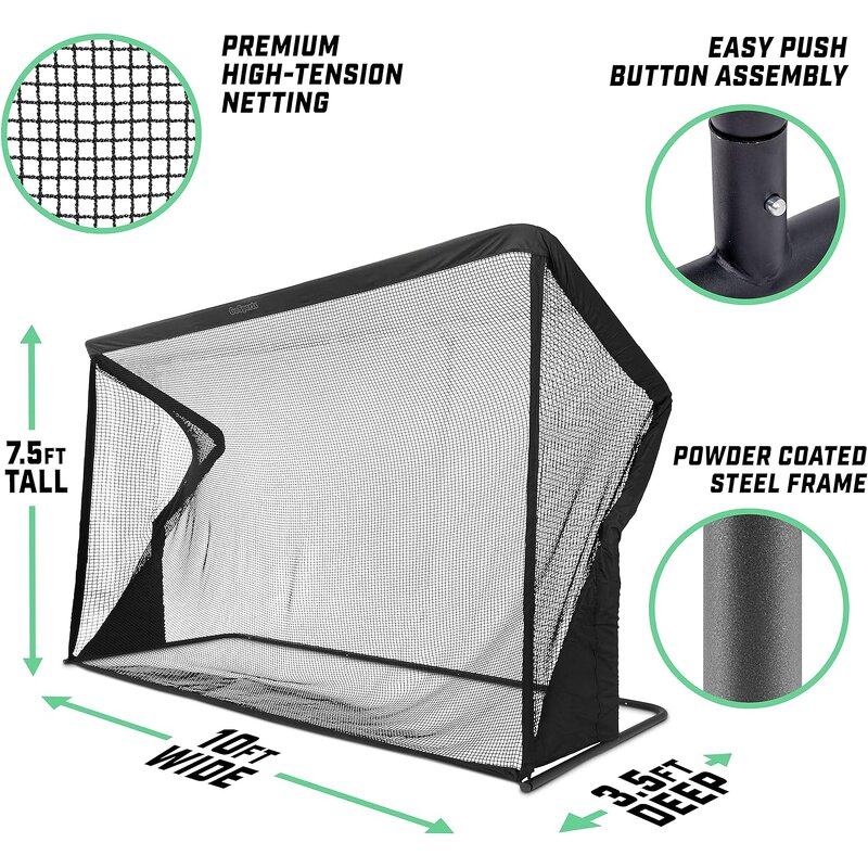 Golf Net Manufacturer - Custom Indoor with Steel Frame for Practice Chipping & Training