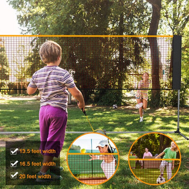 Badminton Net Set Manufacturer - Height Adjustable Portable Football Volleyball Soccer Pickleball Tennis Easy Setup