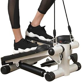 Mini Stepper Manufacturer - TMS01A Stair Steppers With Adjustable Resistance Bands Portable Fitness