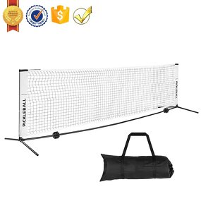 Badminton Pickleball Net Manufacturer - Hot Sale Customized Your Own Logo Portable 11FT for Indoor Outdoor Training