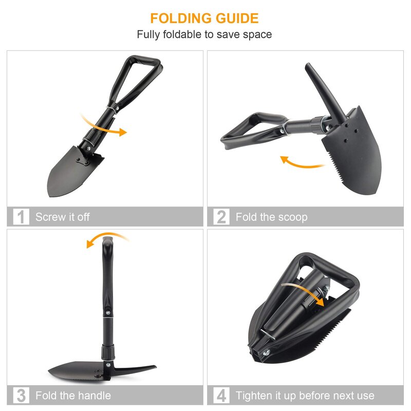 Camping Shovel Manufacturer - High Quality Steel Shovel Spades for Farming Tools Tactical Shovel
