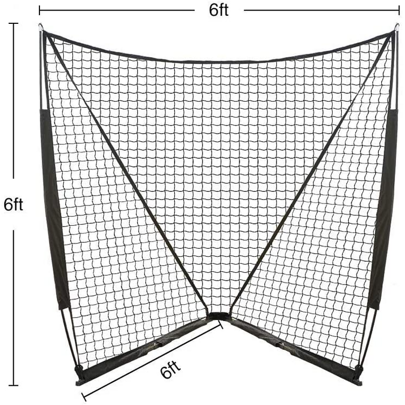 Lacrosse Goal Manufacturer - Low Price Fast Install Fiberglass Frame Collapsible Net Portable Kidstraining Equipment Backyard