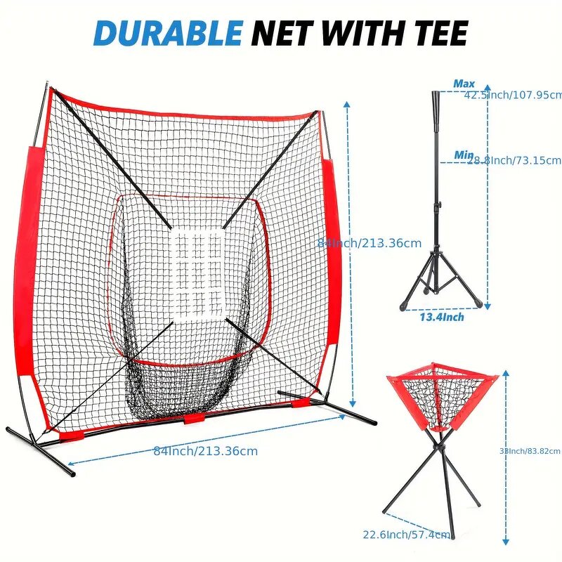 Baseball Nets Manufacturer - Wholesale Factory Cheap Price High Quality Batting and Pitching Portable Practice Net Set