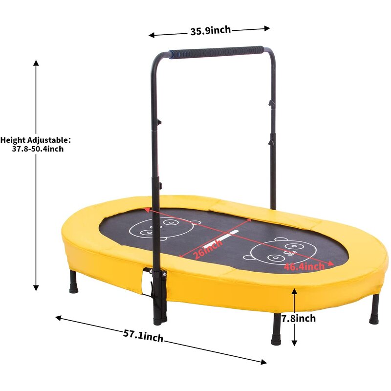 Fitness Trampoline Manufacturer - Double Jumping Rebounder for Adult and Kids
