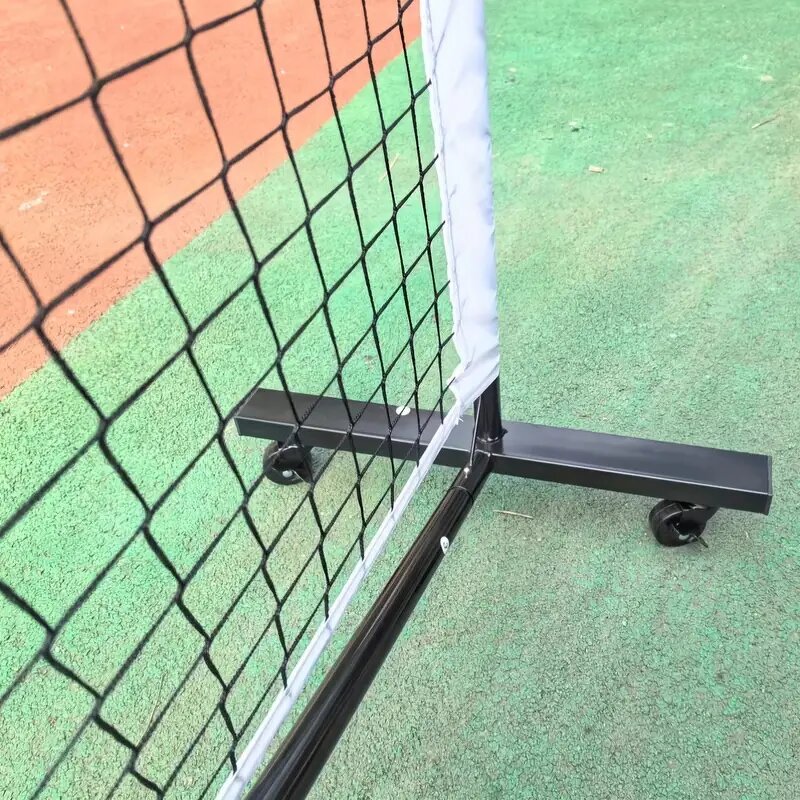 Pickleball Net Manufacturer - Tennis Net Foldable Customized Portable With Six Wheels and Carry Sports Net Training